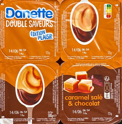 Danette double saveurs Caramel Salé & Chocolat
