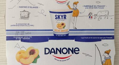 Skyr Pêche-Abricot