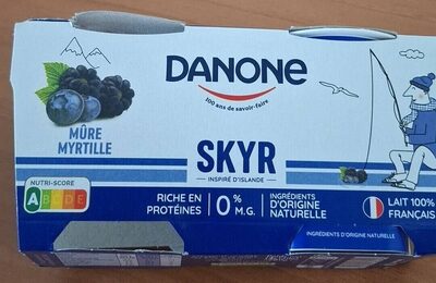 Skyr mûre myrtille