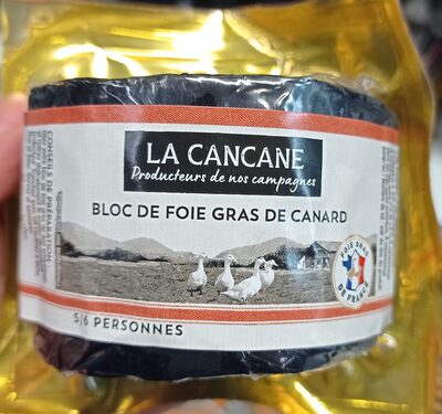 Bloc de foie gras de canard