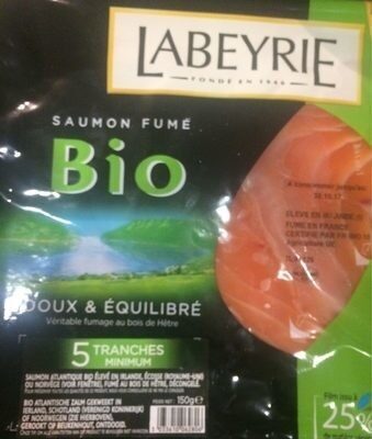 Saumon fumé bio
