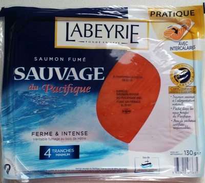 Saumon fumé sauvage du Pacifique