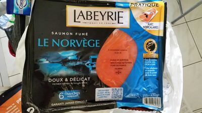 Saumon fumé le Norvège