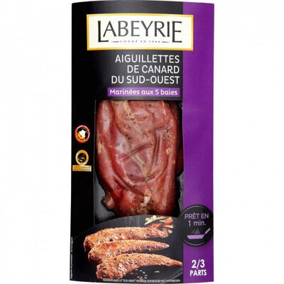 Aiguillettes de canard aux 5 baies Labeyrie