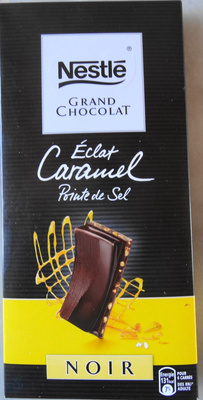 Grand Chocolat, éclat caramel pointe de sel