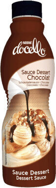 Sauce Dessert Chocolat nappage à froid NESTLÉ Docello Bouteille de 1 kg