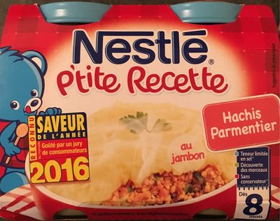 P'tite Recette Hachis Parmentier au Jambon