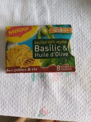 Bouillon basilic huile d'olive