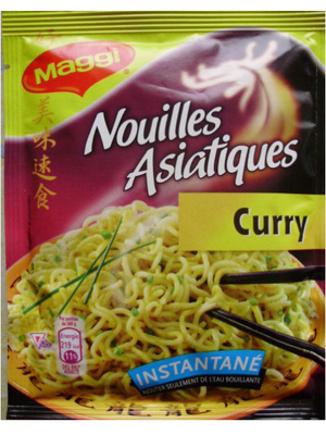 Nouilles Asiatiques Curry