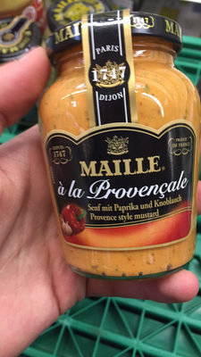 Maille mustard with red pepper and garlic