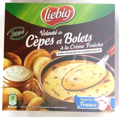 Velouté de Cèpes et Bolets à la Crème Fraîche
