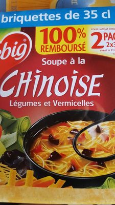 Soupe à la chinoise légumes et vermicelles