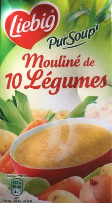 Mouliné de 10 légumes variés Pur'Soup