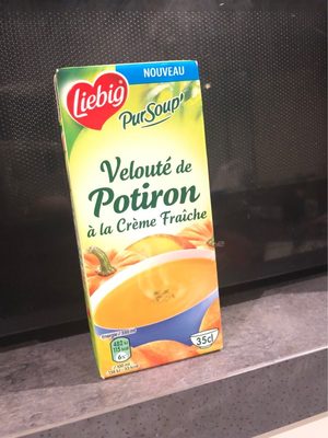 Velouté de potiron à la crème fraiche