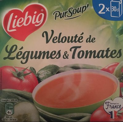 Pursoup' velouté de légumes & tomates