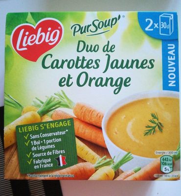 PurSoup' - Duo de Carottes Jaunes et Orange