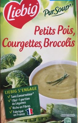 PurSoup' petits pois, courgettes, brocolis
