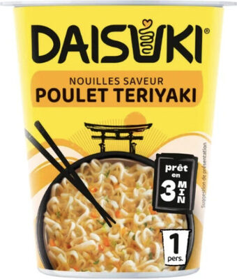 Nouilles saveur Poulet Teriyaki