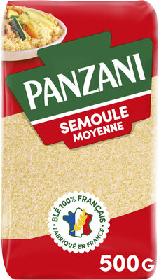 Panzani semoule moyen 500 /6