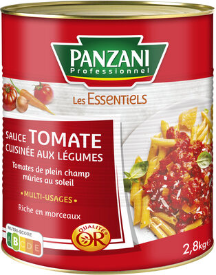 Panzani sauce tomate cuisinee aux legumes boite 3/1