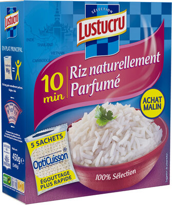 Lustucru riz parfume sachets 450g (5x90g)
