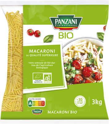 Panzani macaroni bio qualite superieure 3kg