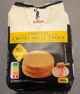 Crepes mille trous