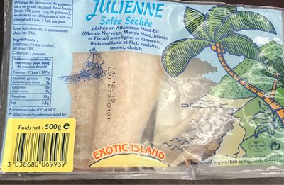 Julienne salée séchée