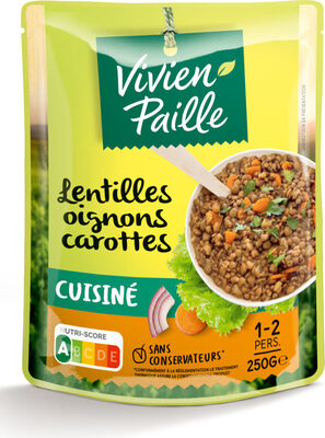 Lentilles oignons carottes