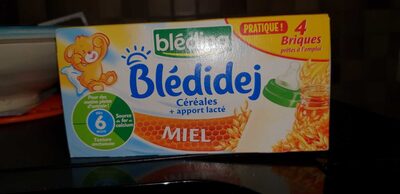 BLEDINA BLEDIDEJ Miel 4x250ml Dès 6 Mois