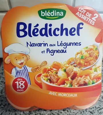 Bledina, Blédichef Navarin Aux Légumes 2X260G
