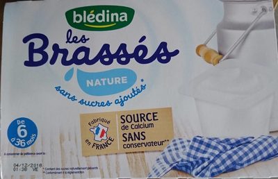Les Brassés saveur nature sans sucres ajoutés