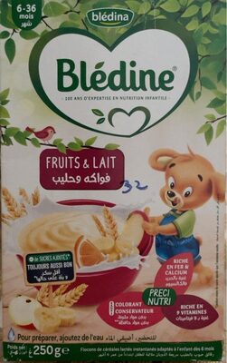 Blédine fruit et lait