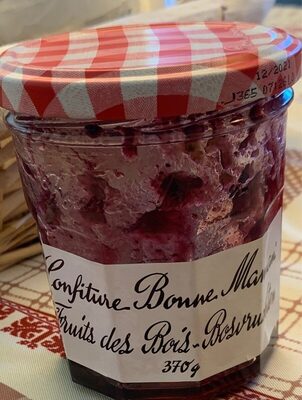 Confiture fruits des bois