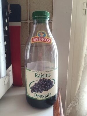 100% pur jus de Raisins pressés