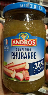 Confiture allégée rhubarbe