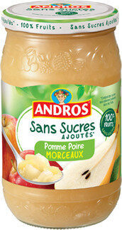 Pomme Poire Morceaux Sans Sucres Ajoutés