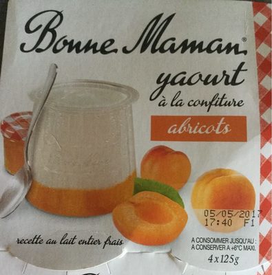 Yaourt à La Confiture d'Abricot
