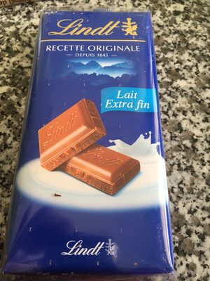 Chocolat lait Lindt