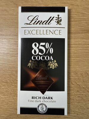 Rich dark 85% cocoa