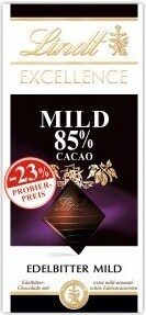 Lindt Excellence Mild 85% Probierpreis -23%