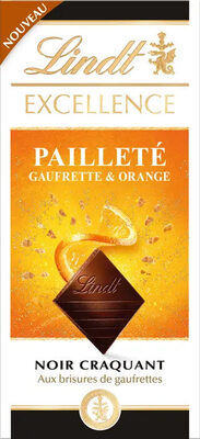 Pailleté Gaufrette & Orange