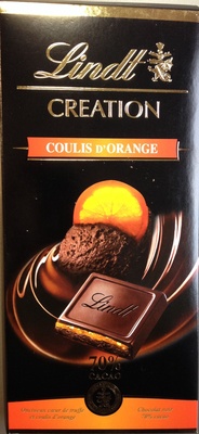 Création coulis d'orange