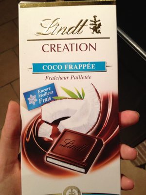 Lindt Création Noir Coco Frappée