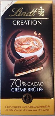 Creation 70% cacao Creme brûlée