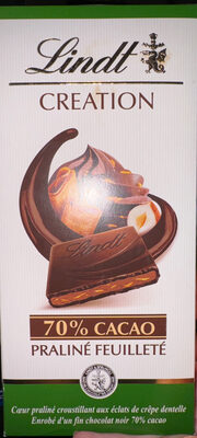 70% Cacao Praliné Feuilleté
