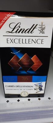 Chocolat carrés dégustation