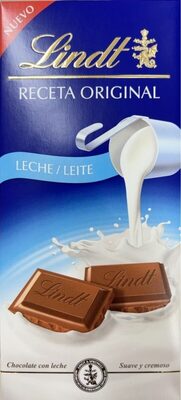 Lindt receta original leche