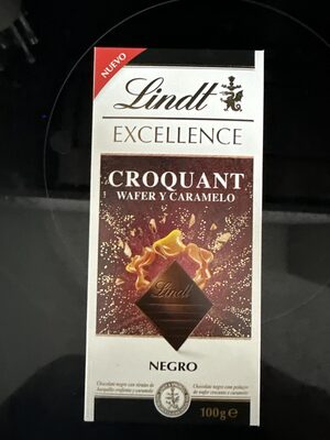 Lindt Excellence Negro Croquant Wafer y Caramelo