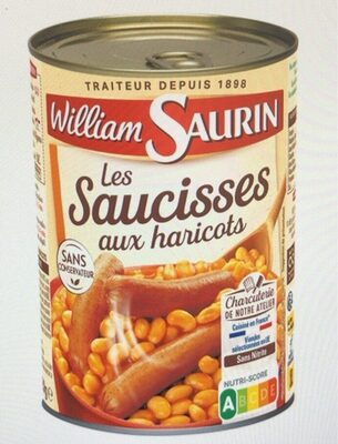 Les saucisses aux haricots